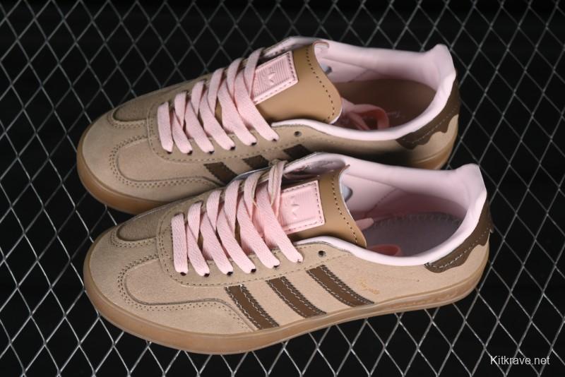 Adidas Originals Gazelle Indoor JR8028 Retro Casual Slip-Resistant Low-Top Sneakers