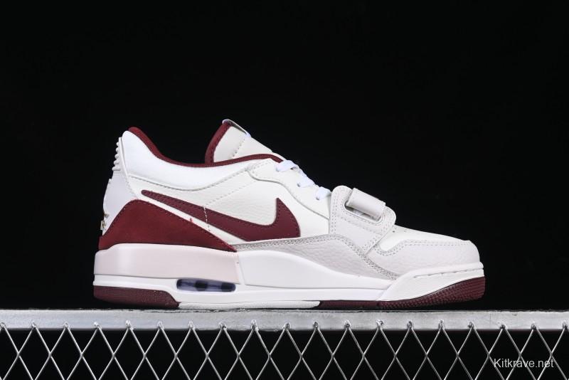 Nike Air Jordan Legacy AJ312 Low Top Sneakers with Velcro Strap and Triple Design - IB4712-161