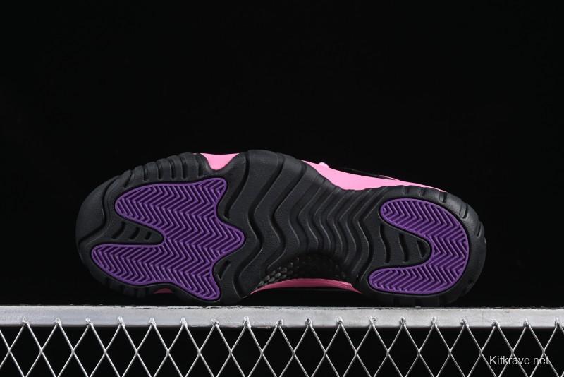 Nike Air Jordan 11 Retro High Top Basketball Shoes in Black Pink - CT8012-500