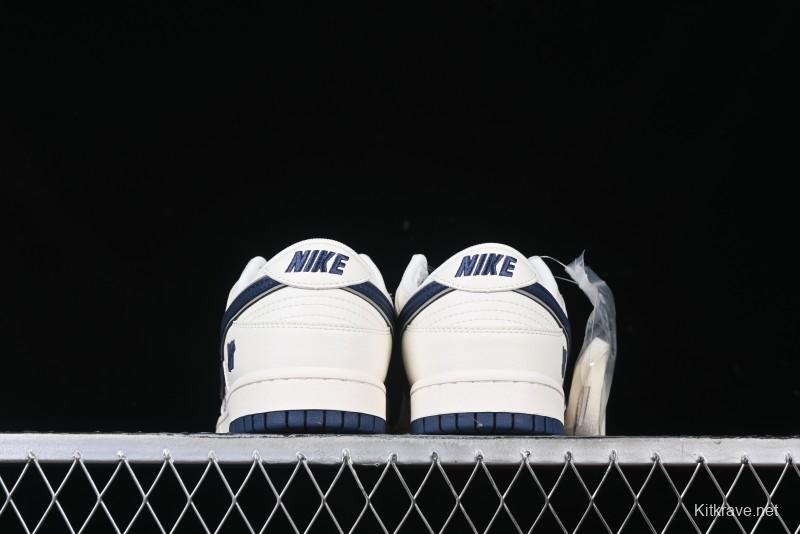 Nike SB Dunk Low UN Collaboration - Dark Blue Anniversary High-End Custom Low-Top Casual Sneakers - XX2026-666
