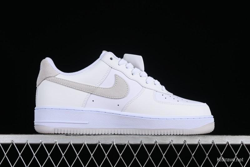 Nike Air Force 1 '07 Low Casual Sneakers with Full-Length Air Cushion - FN5832-100