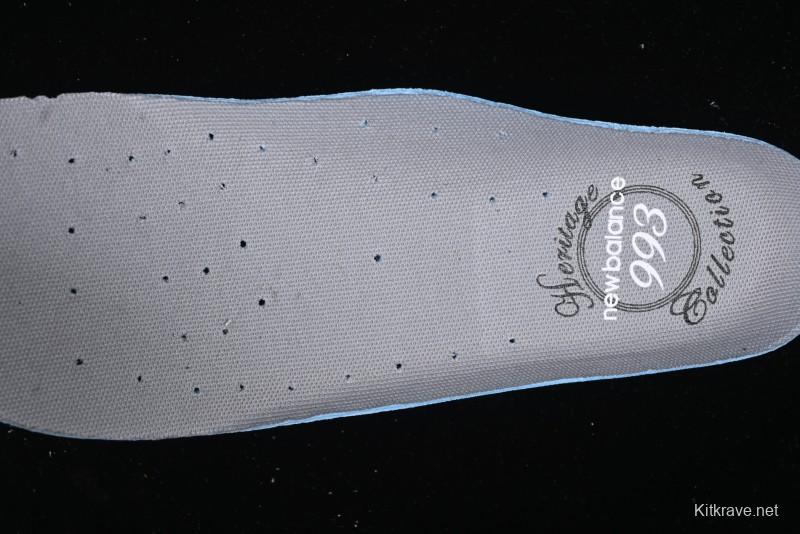 New Balance Made In USA M993 Series Classic Retro Casual Running Shoes - MR993BK