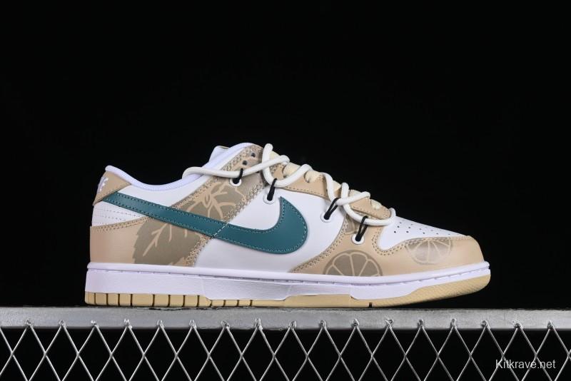 Nike Dunk Low SB Casual Sneakers with Mojito-Inspired Design - DV0833-100