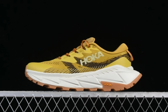 HOKA ONE ONE Skyline-Float X Dynamic Series Comfortable Cushioned Anti-Slip Low-Top Running Shoes - 1153350 GLDO