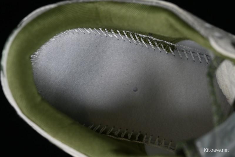 Nike SB Dunk Low Gucci Collaboration - Beige Green Woven Fabric Anniversary High-End Custom Low-Top Casual Skate Shoes - DQ1098-368