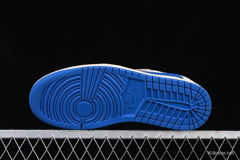 Nike Travis Scott x Air Jordan 1 Low OG AJ1 Reverse Swoosh - DM7866-104