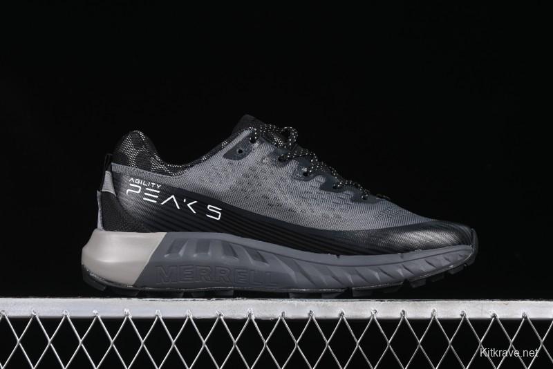 Merrell Agility Peak 4 Trail Running Shoes with Cushioning and Grip for Outdoor Hiking - J067759