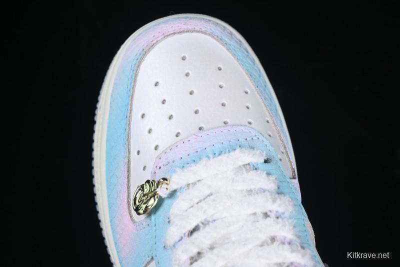 Nike Air Force 1 '07 Low YunYuJian CNY Year of the Snake Limited Edition Casual Sneakers - DX2678-222