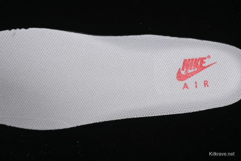 Nike Air Force 1 '07 Low CDG Play Collaboration Green Swoosh Low-Top Casual Sneakers - DF0188-033