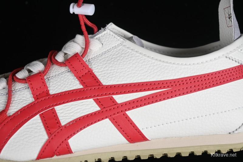 OnitsukaTiger Mexico 66 Low-Top Lace-Up Casual Running Shoes - 1183C216-100