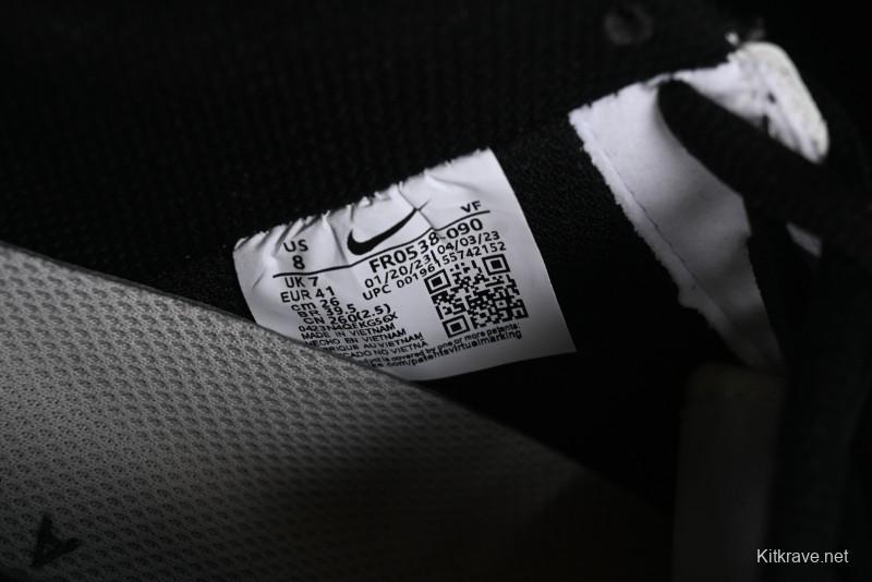 Balenciaga x Nike Air Force 1 '07 Low Triple Swoosh Beige Black Casual Shoes - FR0538-090