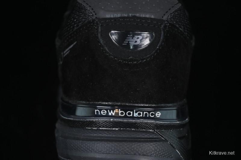 New Balance 990 Series Premium Retro Running Shoes with Carbon Midsole - M990BB4
