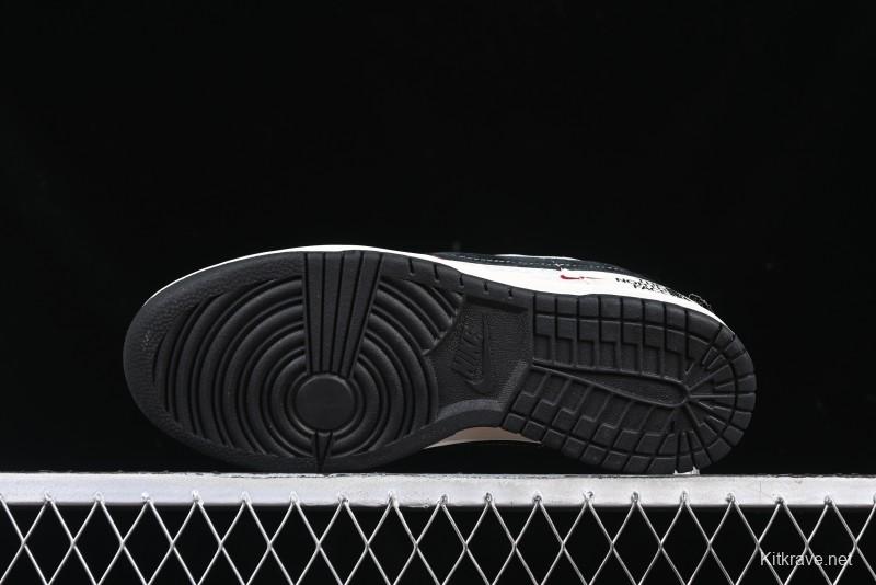 Nike SB Dunk Low The North Face Collaboration Anniversary Edition Custom Sneakers - DM6868-043