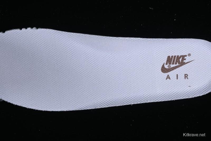 Nike Air Force 1 '07 Low Custom Anime Theme Gradient Brown Swoosh Casual Sneakers - FN0366-103