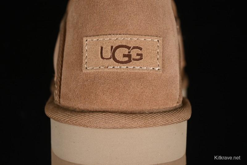 UGG Classic Ultra Mini Hayden Slip-On Casual Boots - 1158354