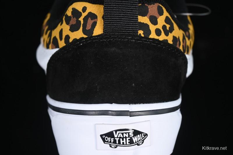 Vans Knu Skool Low Top Casual Sneakers in Leopard Print - VN000CR5CJK