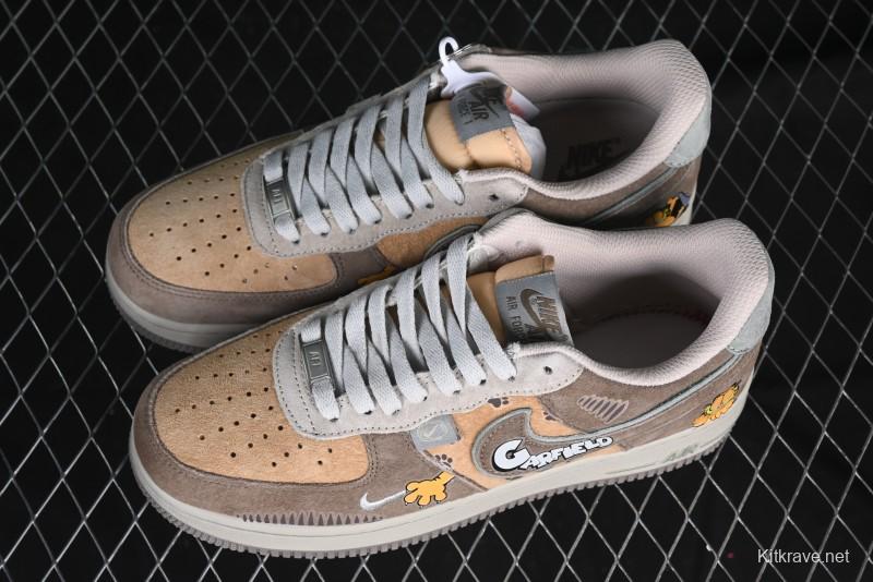 Nike Air Force 1 '07 Low Garfield Casual Sneakers - CD1212-333