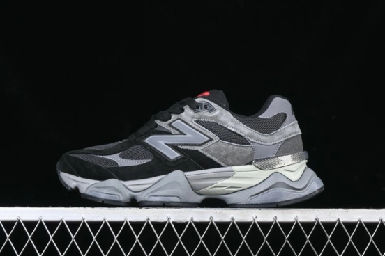 New Balance 9060 Retro Casual Running Shoes with ABZORB Cushioning Technology - U9060BLK