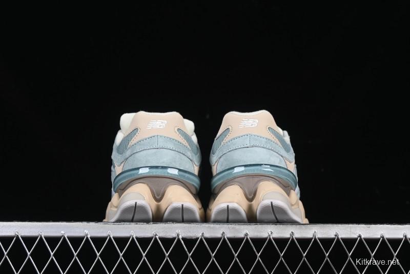 New Balance 9060 Retro Casual Running Sneakers with ABZORB Cushioning Technology - U9060FNB
