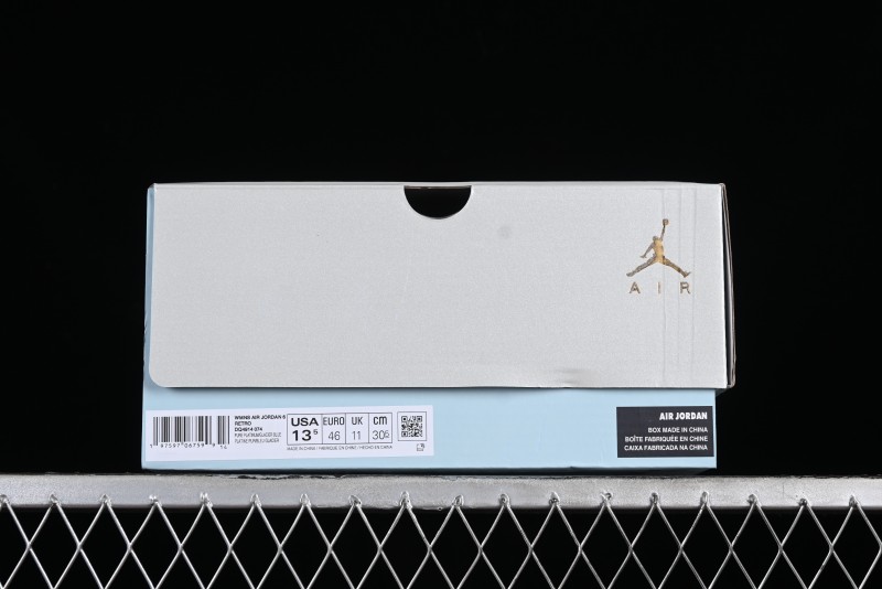 Nike Air Jordan 6 Retro Paris Olympics Sneakers with Metallic Gold Accents - DQ4914-074