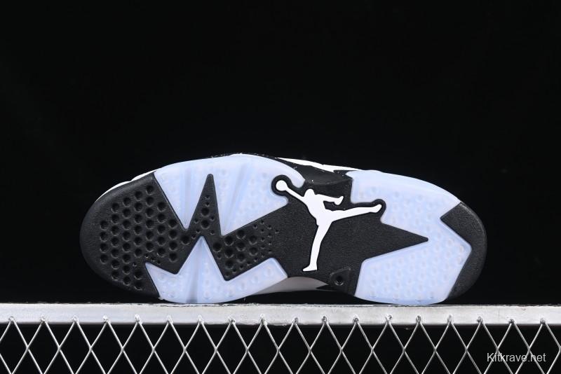 Nike Air Jordan 6 Retro White And Black Basketball Shoes - CT8529-112