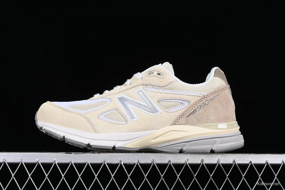 New Balance 990 Series Premium Made in USA Retro Running Shoes - M990TE4