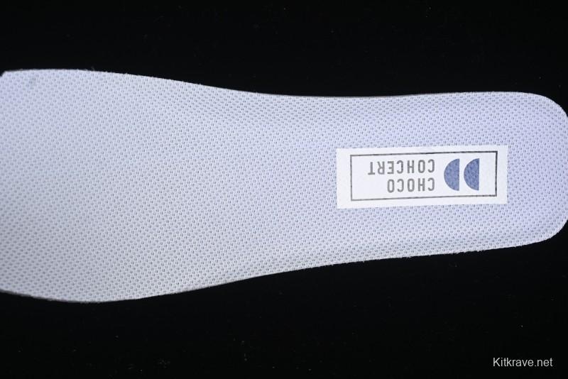 Choco Concert Leather Asymmetrical Fashion Sneakers Silver White - AJE5