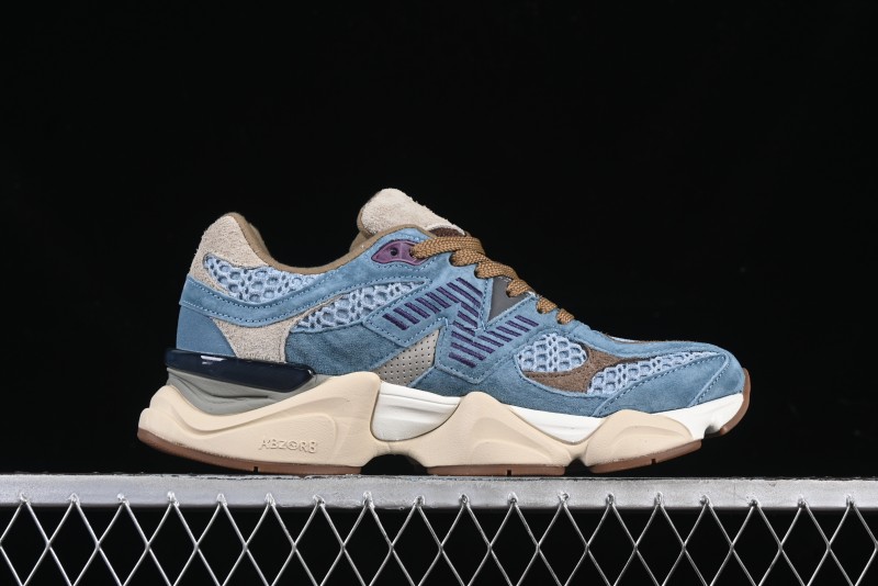 New Balance 9060 Retro Casual Running Sneakers with ABZORB Cushioning Technology - U9060BD1