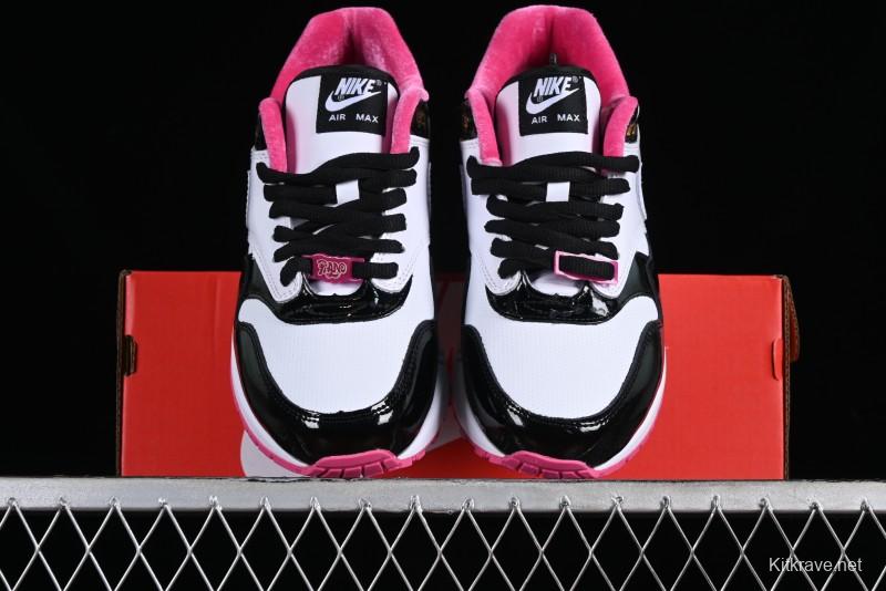 Nike Air Max 1 Premium Retro Running Shoes with Half-Sole Air Cushion - HJ3966-100