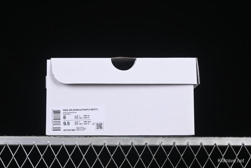 Nike Zoom VaporFly Next 3% Prototype Super Marathon Running Shoes with Dual Air Zoom and ZoomX Foam - HF7357-900