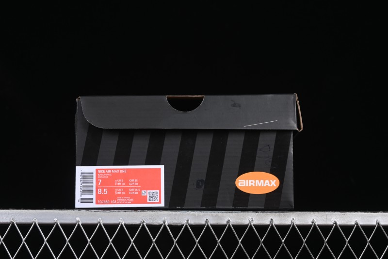 Nike Air Max Dn8 Running Shoes with Dynamic Air Cushion Technology - FQ7860-103