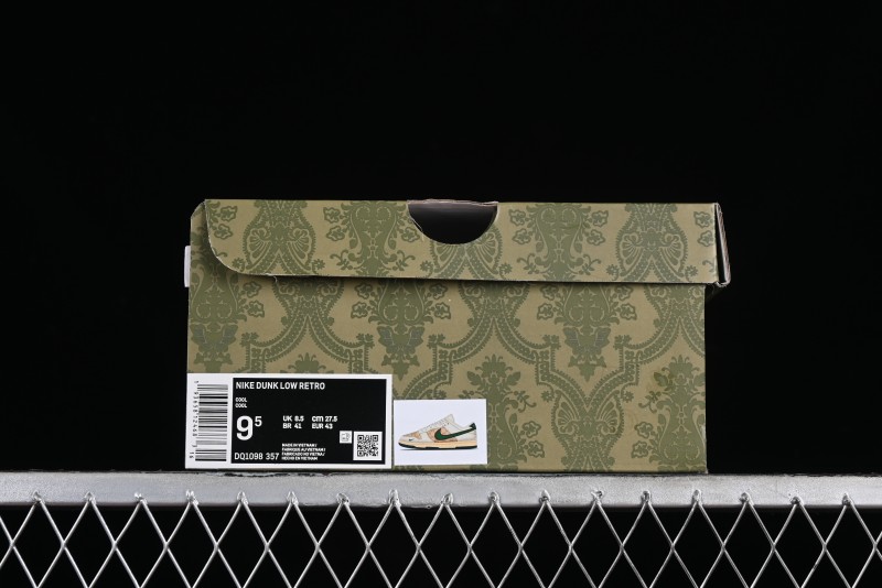 Nike SB Dunk Low Gucci Collaboration - Anniversary High-End Customized Low-Top Casual Sneakers - DQ1098-357