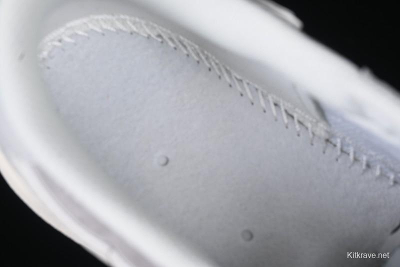 Nike Travis Scott x Fragment Design x Air Jordan 1 Low OG SP AJ1 Retro Sneakers in Summer Cicada Grey - XZ6898-001