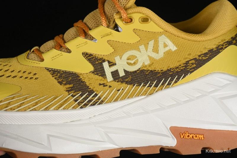 HOKA ONE ONE Skyline-Float X Dynamic Series Comfortable Cushioned Anti-Slip Low-Top Running Shoes - 1153350 GLDO