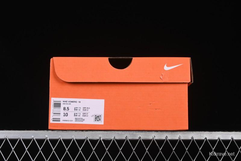 Nike Air Zoom Vomero 18 Lunar Retro Running Shoes with Built-in Zoom Air Cushion - HM6803-001