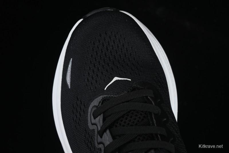 HOKA ONE ONE Bondi 9 Knit Lightweight Casual Running Shoes - 1162012 BWHT