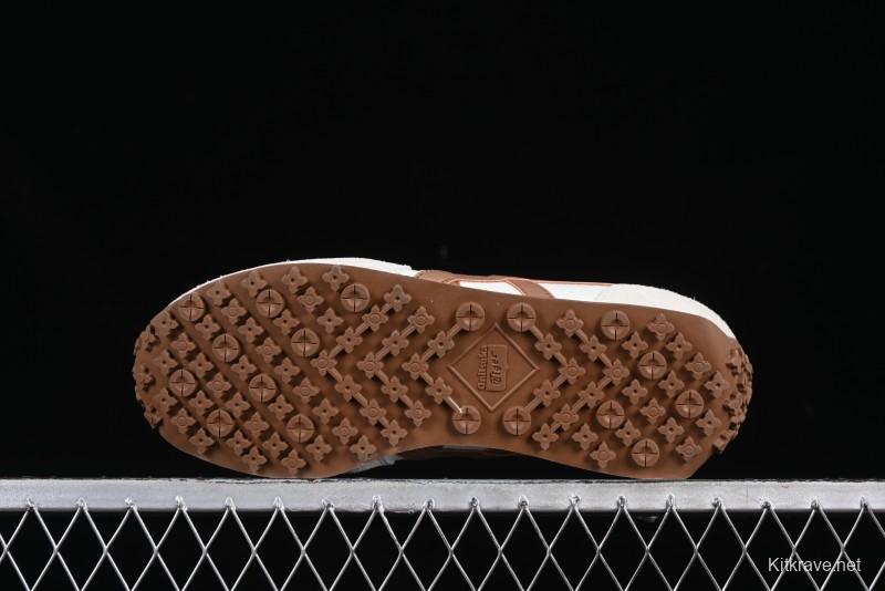 Onitsuka Tiger Serrano Retro Sneakers - White/Brown