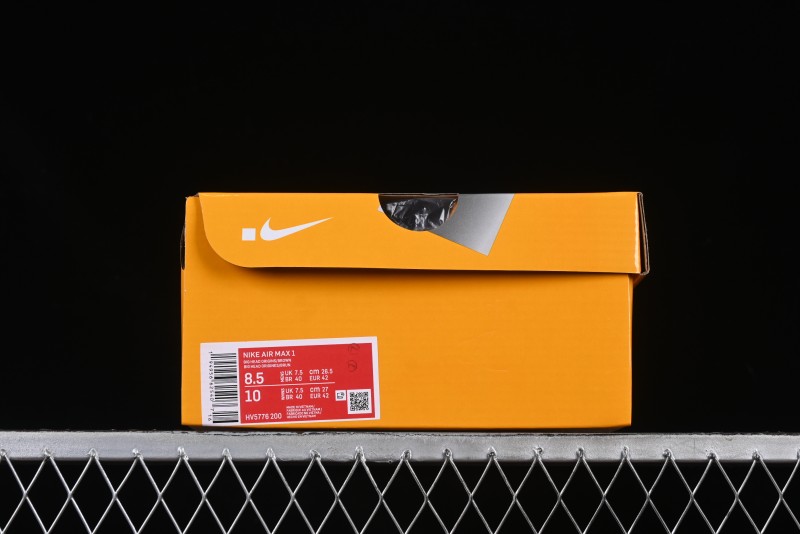 Nike Air Max 1 Retro Running Shoes with Half-Sole Air Cushion - HV5776-200