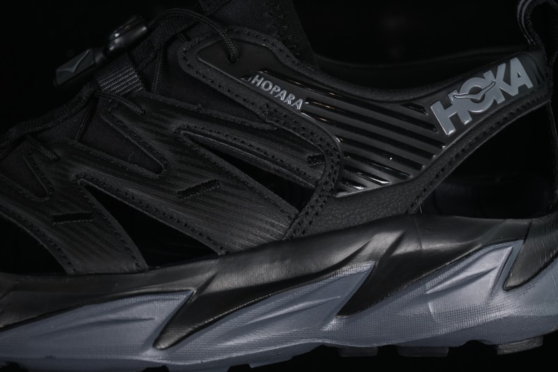 Hoka One One Hopara Outdoor Functional Mountain Sandals with Rugged Design - 1106534 BDSD