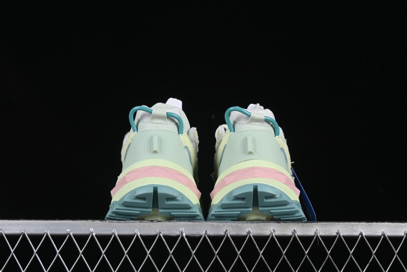 Playful Pastel Chunky Sneakers with Plush Bird Charm – Bold & Whimsical Streetwear Kicks