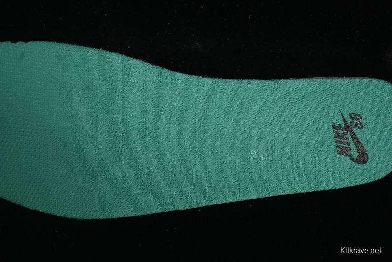 Nike SB Force 58 Low - Emerald Green, Black & White Skateboarding Shoes