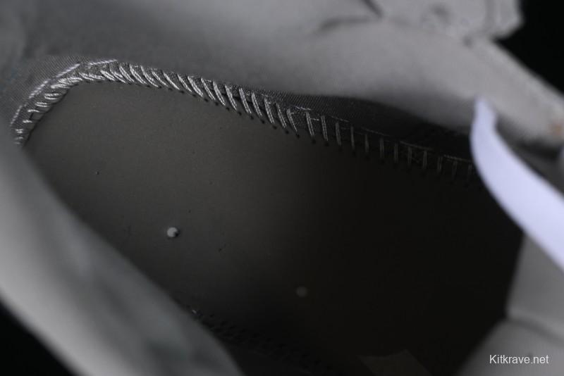 Nike Air Jordan 1 Mid AJ1 White Grey Mid Top Casual Sneakers - HF3193-100