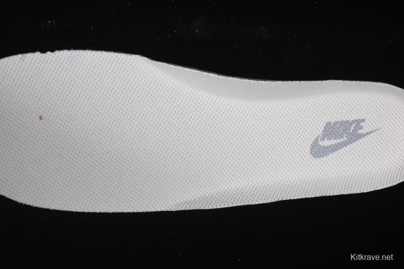 Nike Air Force 1 '07 Low Stussy Collaboration Grey Base Black Swoosh Casual Sneakers - XZ6188-761