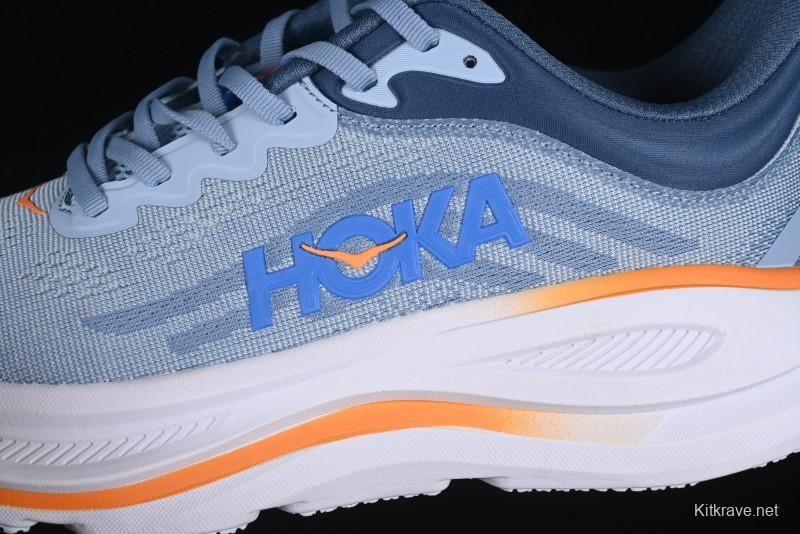 HOKA ONE ONE Bondi 9 Knit Lightweight Casual Running Shoes - 1162011 DNP