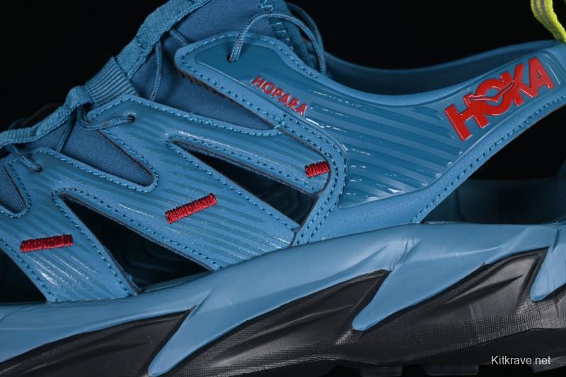 Hoka One One Hopara Outdoor Functional Mountain Sandals with Rugged Design - 1106534 BCBGR