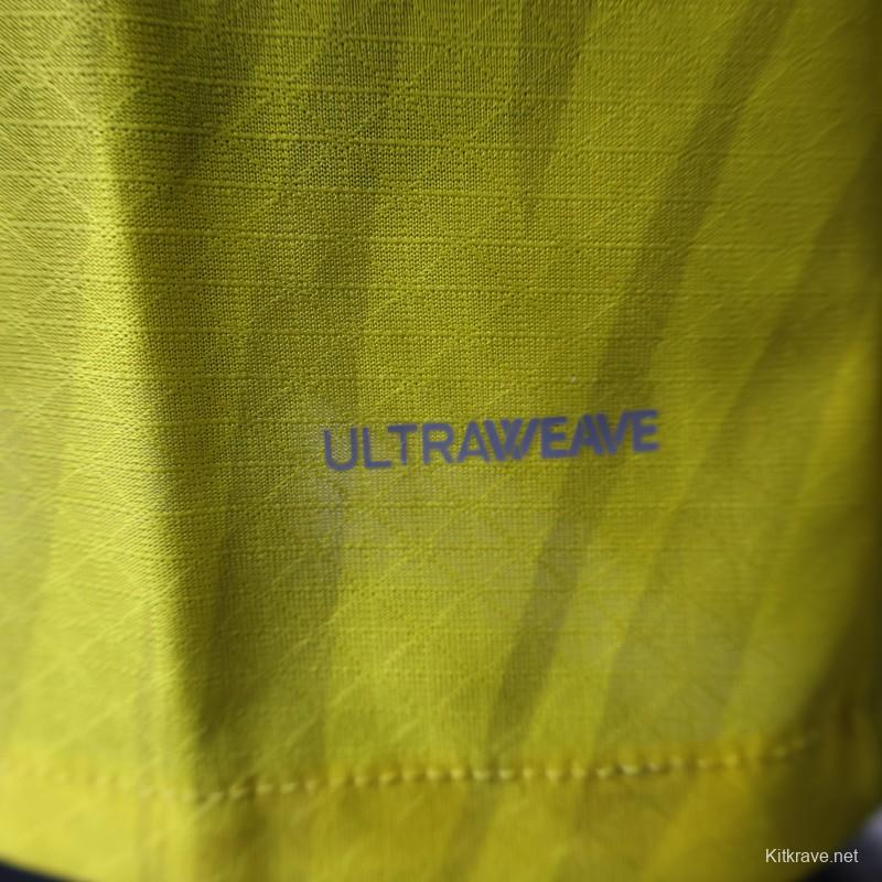 Player Version 25/26 Borussia Dortmund Yellow with Black Pattern Jersey