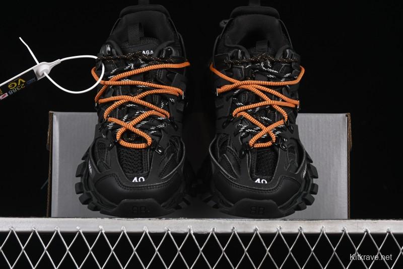 Balenciaga Track Sneaker Tess with Transparent Heel Strap - WTRHK1000