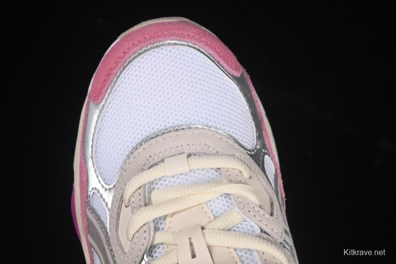 Asics Gel-NYC Retro Breathable Casual Shoes with Cushioning for Men - 1203A383-104