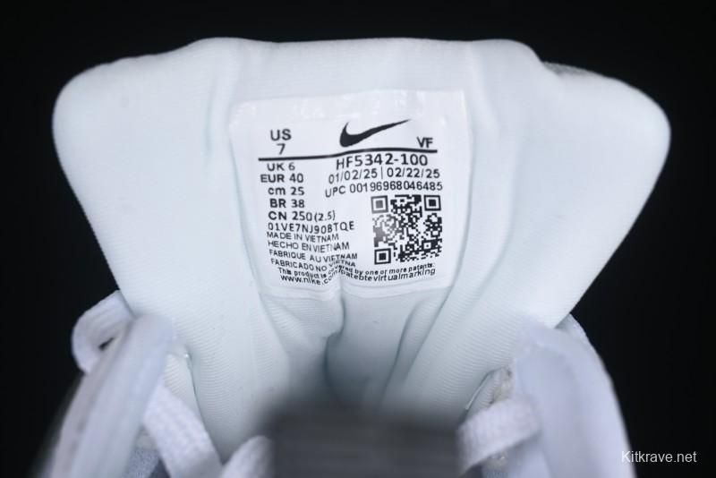 Nike Runtekk V2K Retro Low-Top Running Shoes with Cushlon Midsole and Anti-Slip Design - HF5342-100