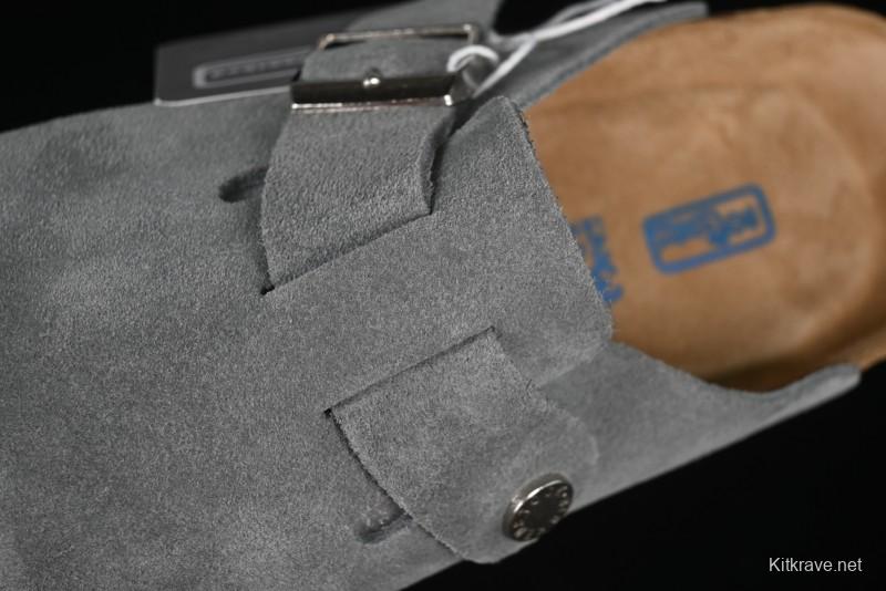 Birkenstock Arizona Soft Footbed Sandals with Suede Leather and Lambswool Lining - G.D4